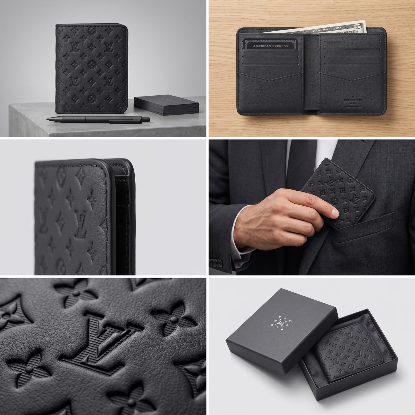 Premium Stylish LV Wallet– 3 Colors Available