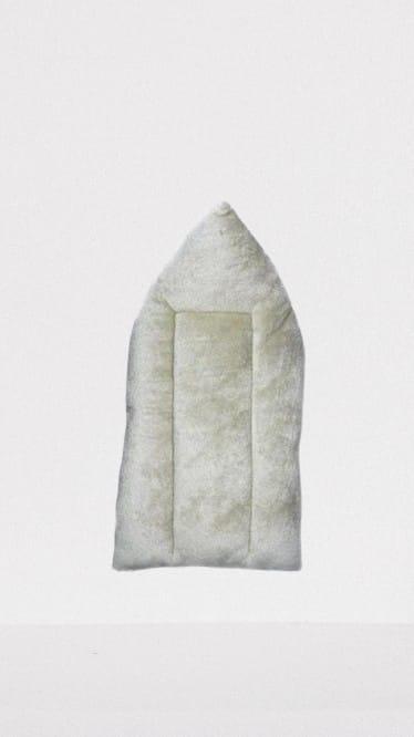 Baby Velvet Carry Nest Hooded Beige for Home & Travel