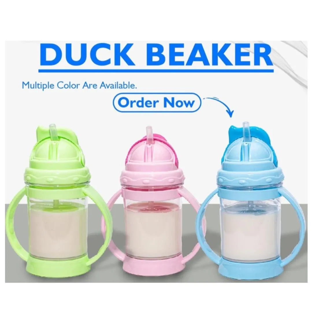 Baby Duck Beaker with Spoutless Design for Babies 6M+