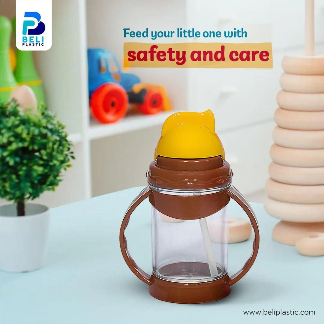 Baby Duck Beaker with Spoutless Design for Babies 6M+