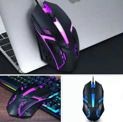 Compact Wireless RGB Gaming Mouse - 1 Pcs