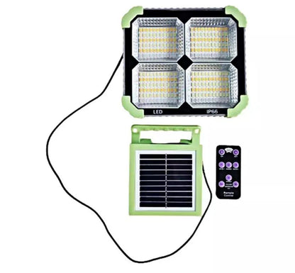 Solar Wall Lamp Split with Remote Control Black
