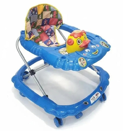 Baby Walker Duck Shape with Lights Music Blue Multicolor